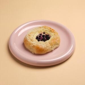 Mustikkarahkapulla - Yksittäinen
